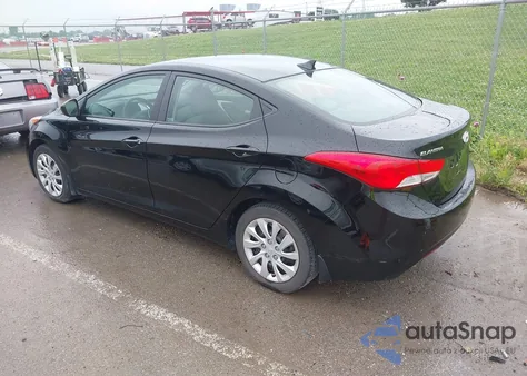 2012 Hyundai Elantra Gls from USA, damaged, VIN 5NPDH4AE3CH147433